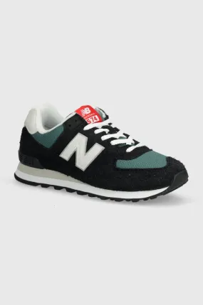 New Balance 574 Black Grey Matter U574MGH