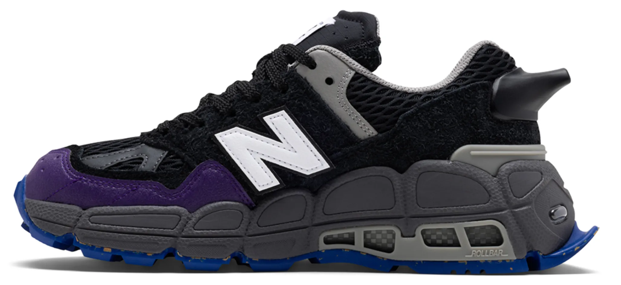 NEW BALANCE 574 YURT SALEHE BEMBURY UNIVERSAL COMMUNICATION BLACK PLUM