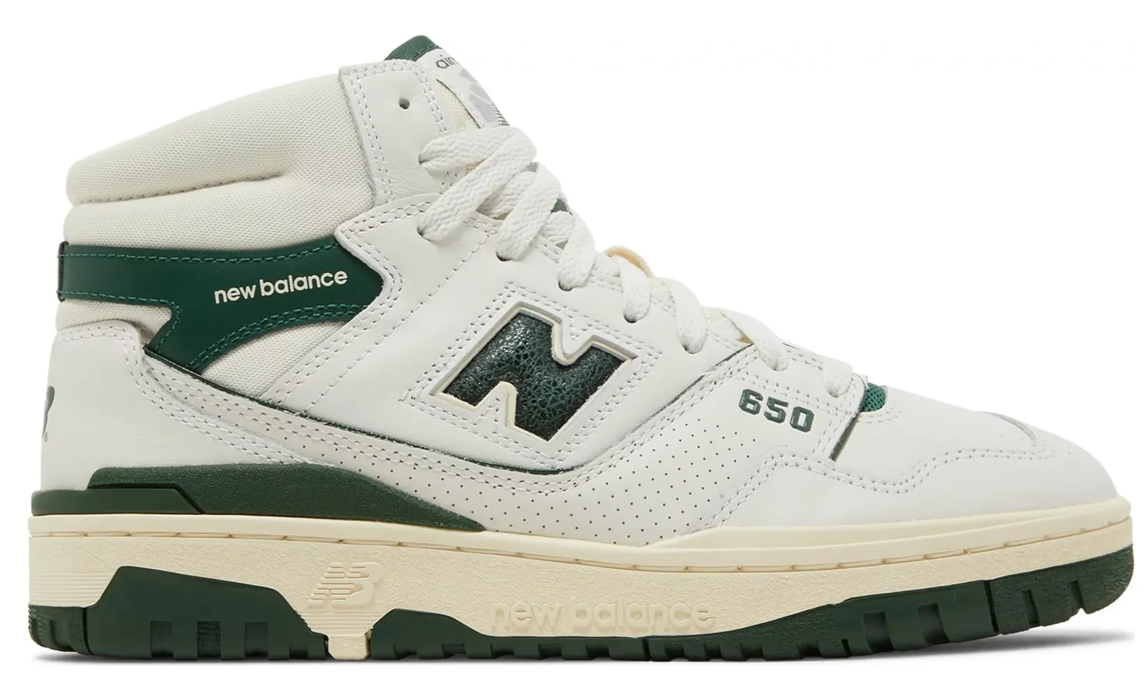 NEW BALANCE 650R AIME LEON DORE WHITE GREEN