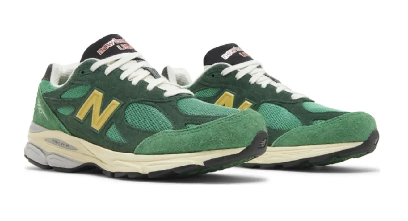 NEW BALANCE 990V3 MIUSA TEDDY SANTIS GREEN GOLD