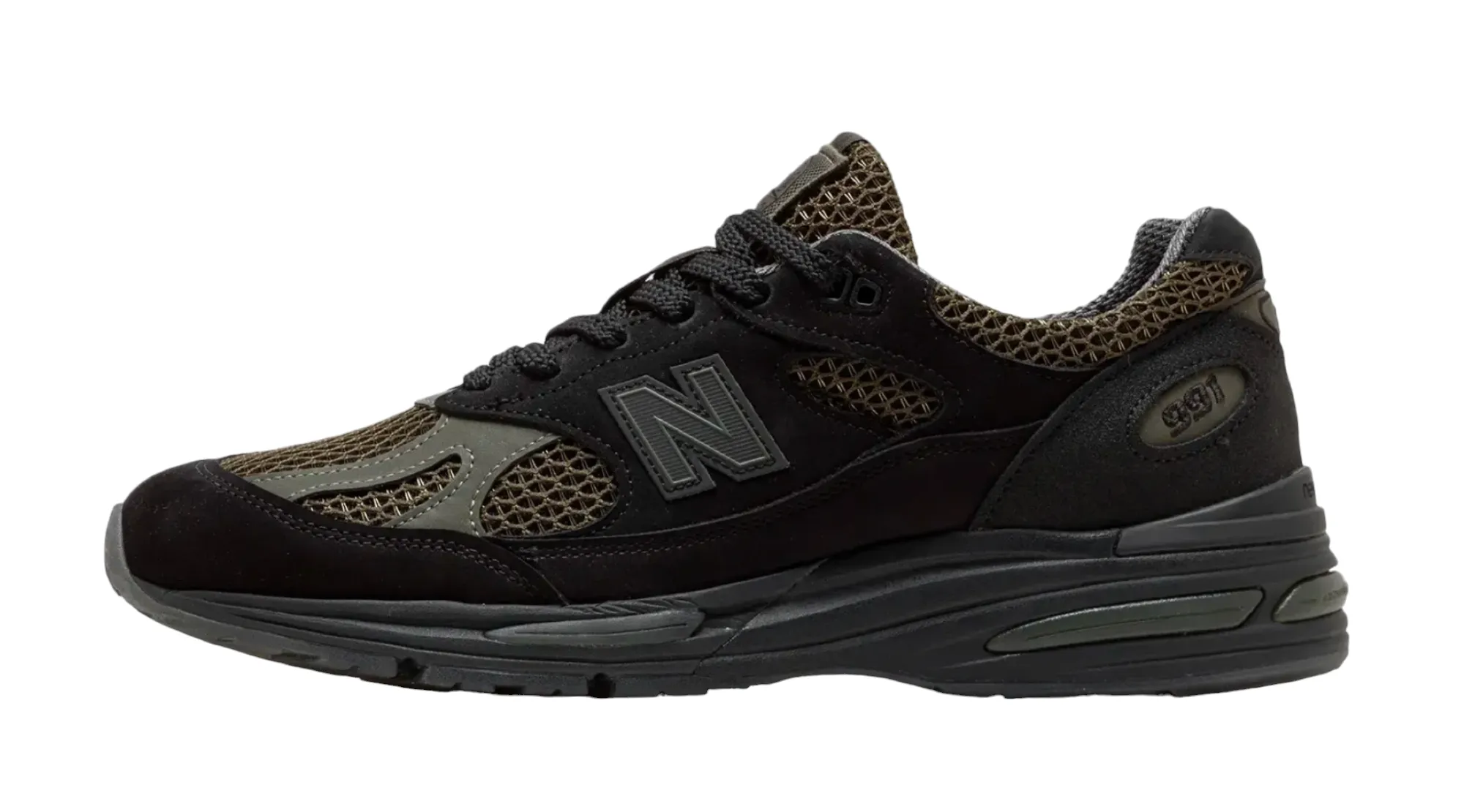 NEW BALANCE 991V2 MIUK STONE ISLAND BLACK