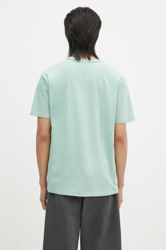 New Balance cotton t-shirt green color