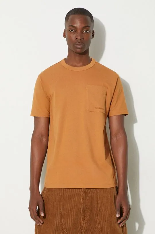 New Balance cotton t-shirt orange color