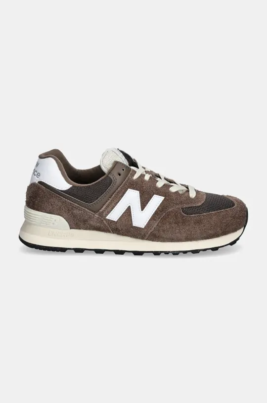 New Balance sneakers 574 brown color U574RBI