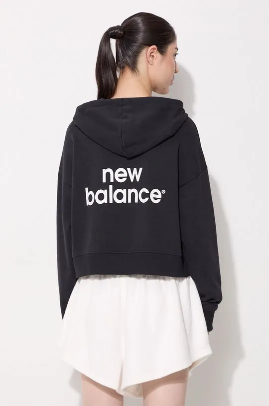 New Balance sweatshirt women's black color