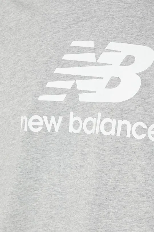 New Balance t-shirt men’s gray color