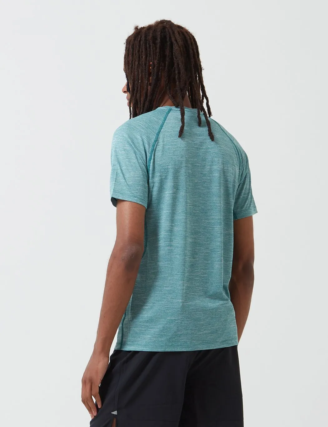 New Balance Tenacity Athletic T-Shirt - Mirage Heather