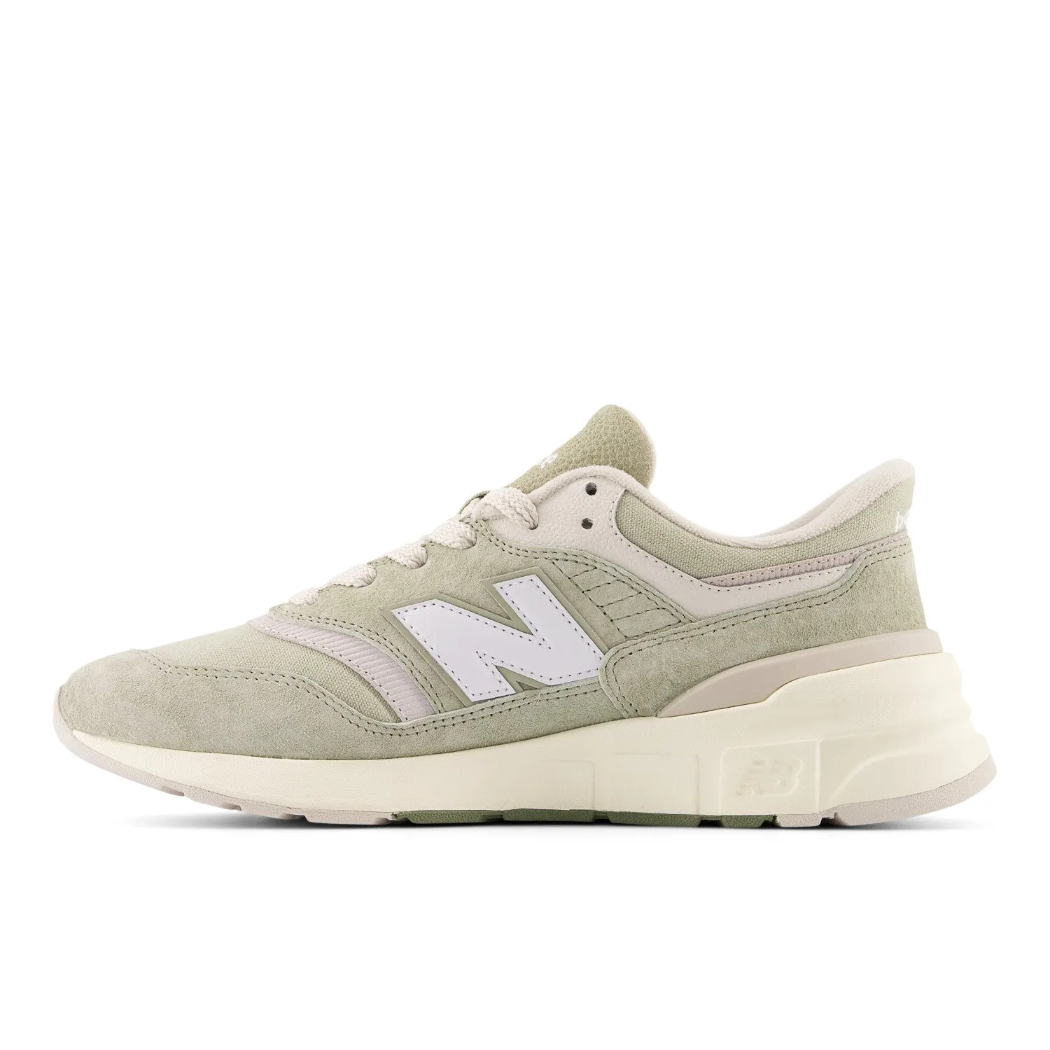 New Balance Unisex 997R in Dark Olivine with Olivine