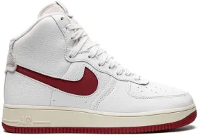 Nike Air Force 1 High Sculpt White Gym Red sneakers