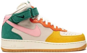 Nike Air Force 1 Vivid Sulfur And Rush Orange sneakers White