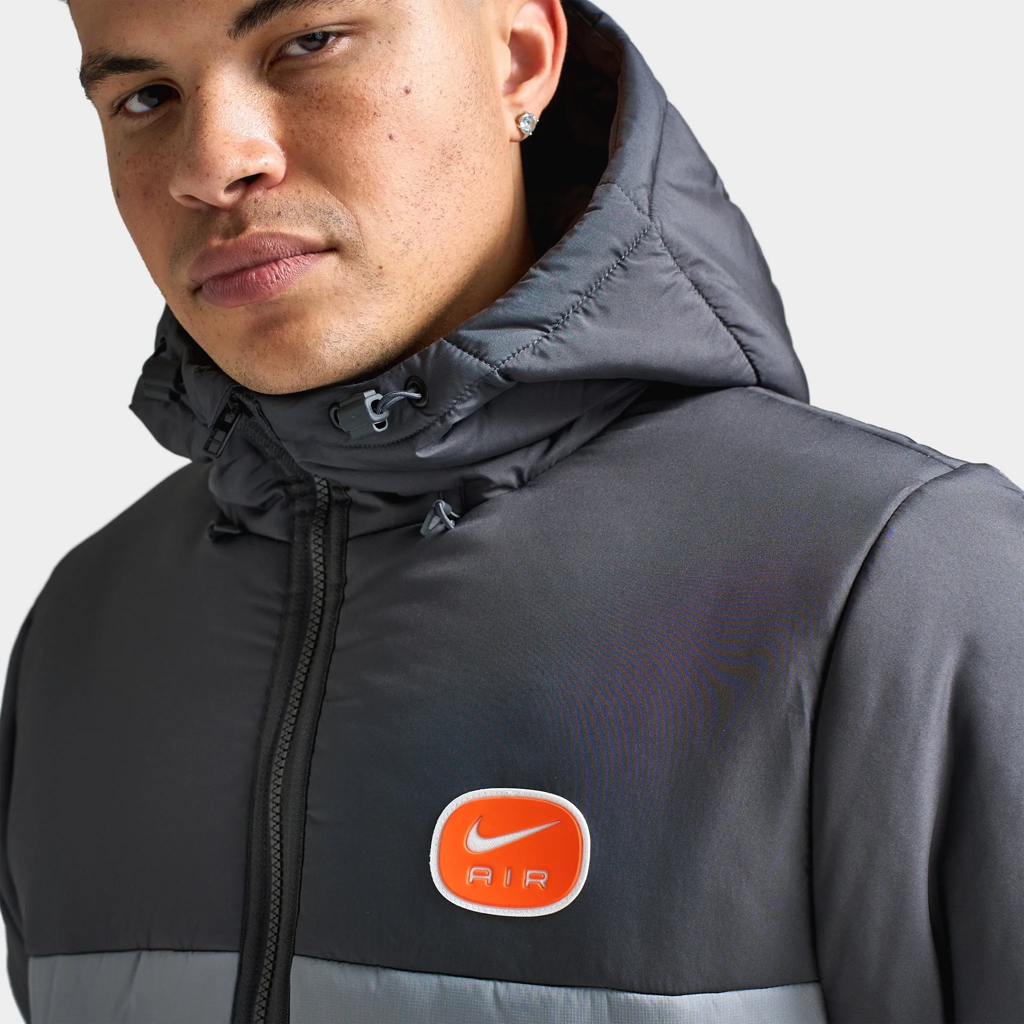 Nike Air Synthetic-Fill Jacket Anthracite / Cool Grey - White