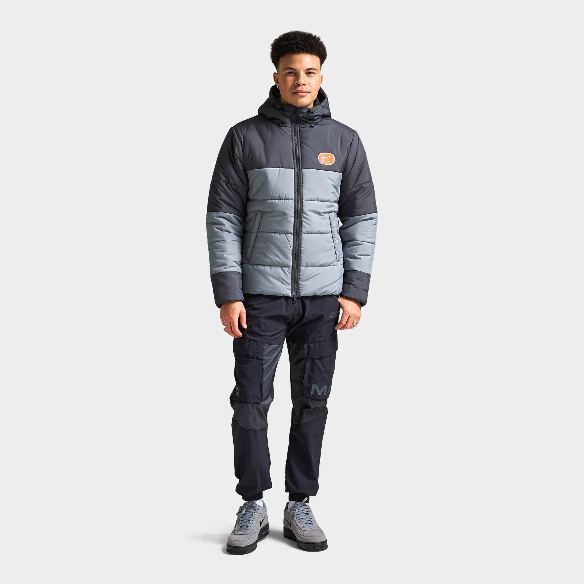 Nike Air Synthetic-Fill Jacket Anthracite / Cool Grey - White