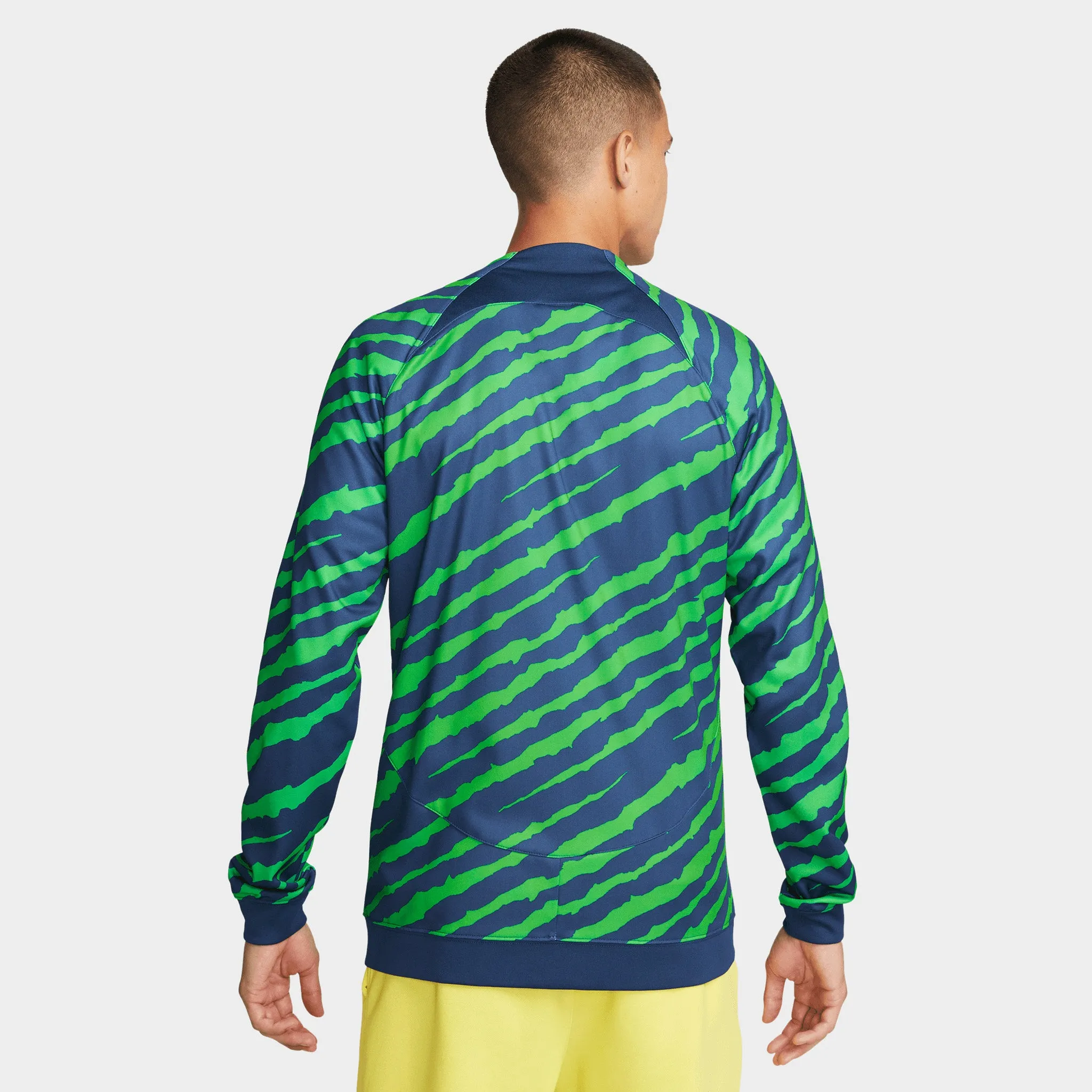 Nike Confederation Brazilian Football Academy Pro Anthem Dri-FIT Jacket Coastal Blue / Dynamic Blue