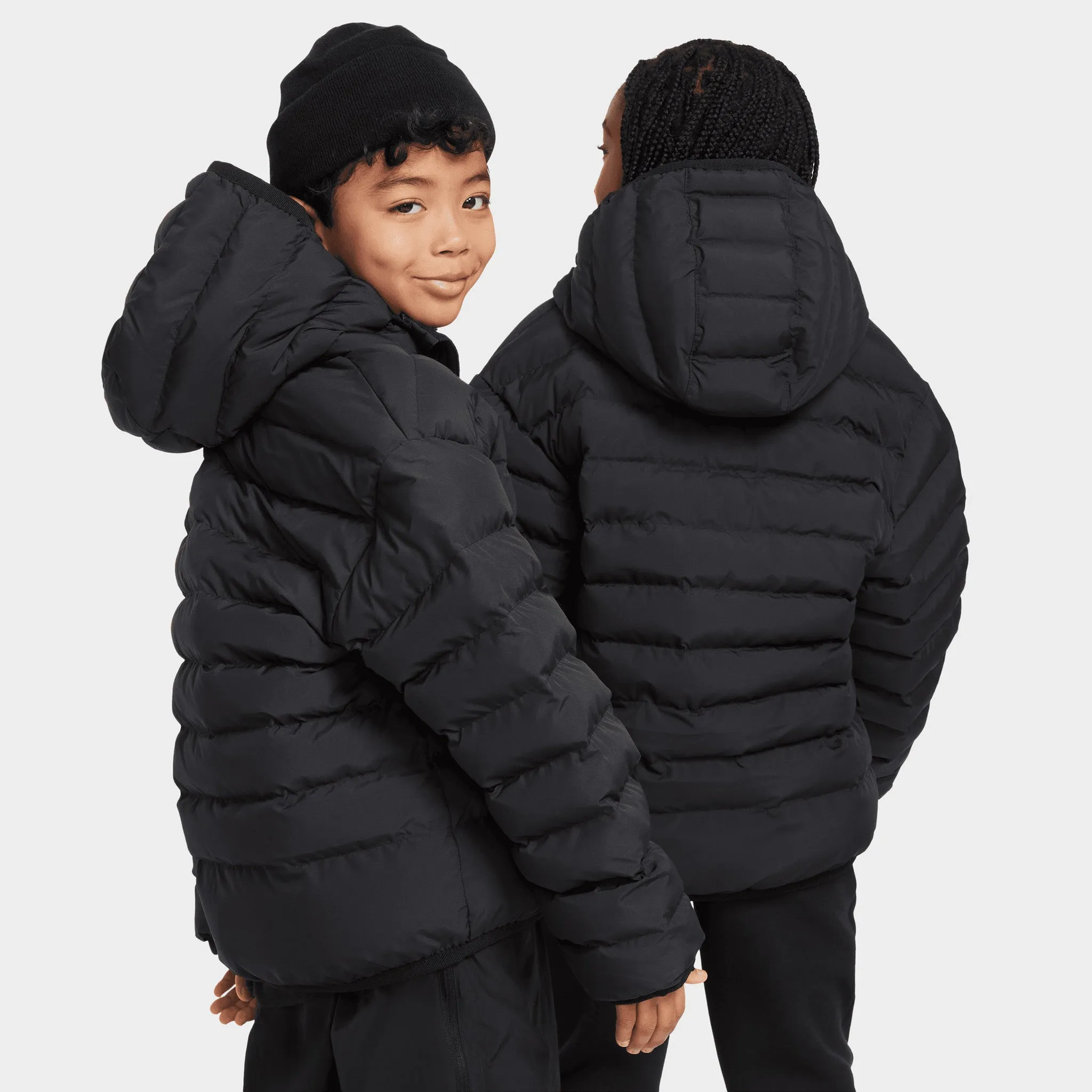 Nike Sportswear Juniors' Synthetic Fill Jacket / Black