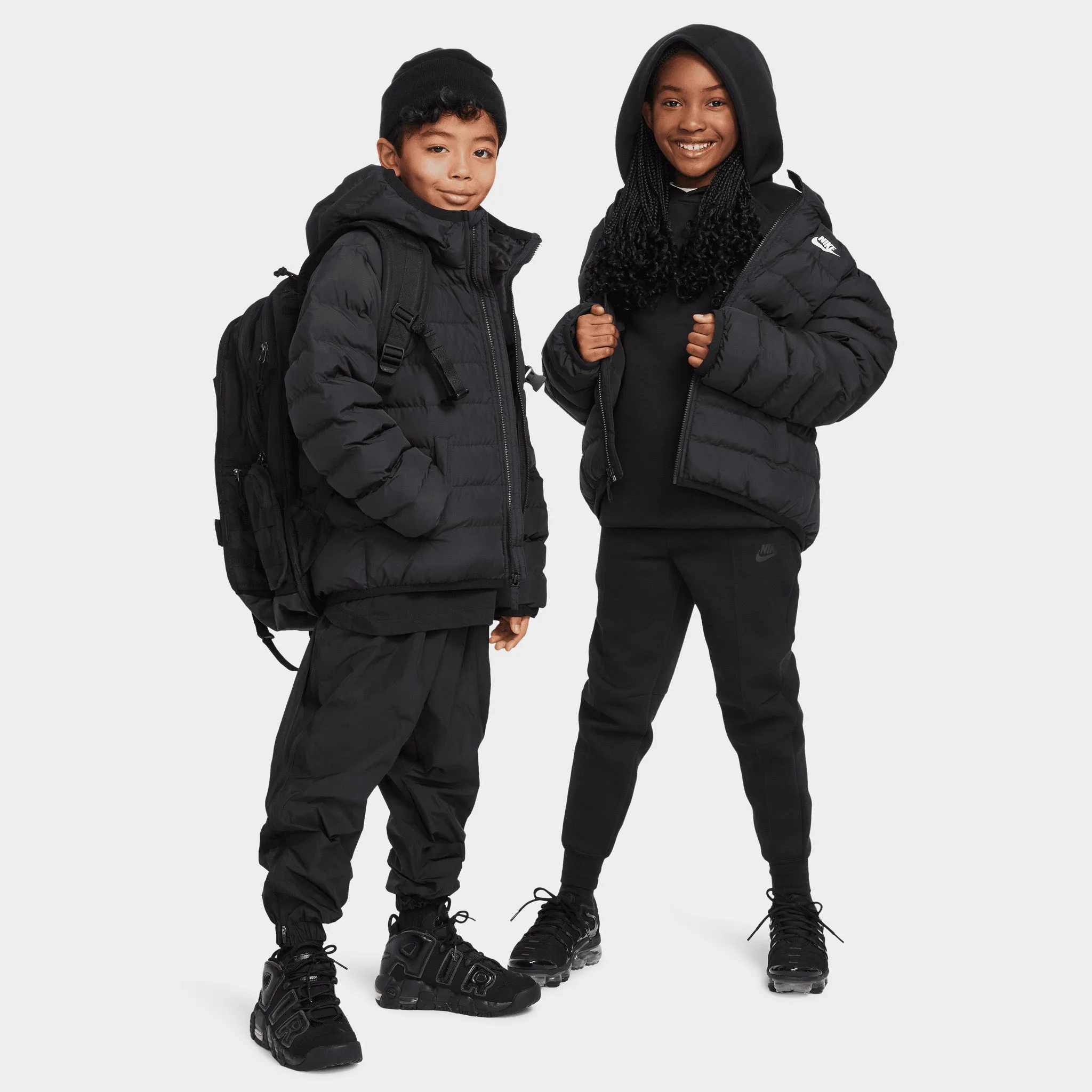 Nike Sportswear Juniors' Synthetic Fill Jacket / Black