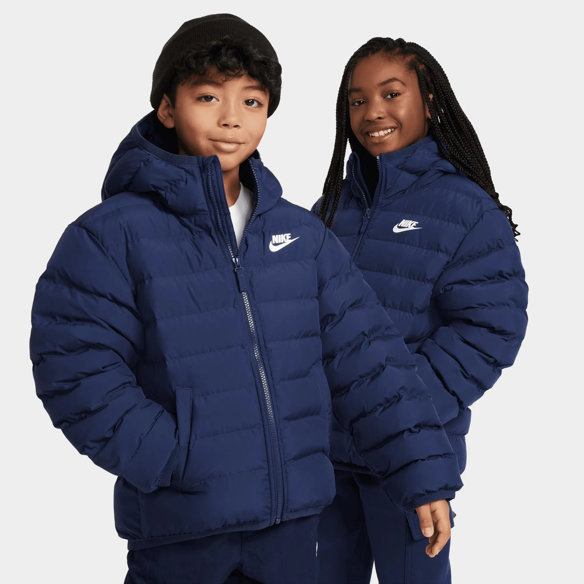 Nike Sportswear Juniors' Synthetic Fill Jacket / Midnight Navy