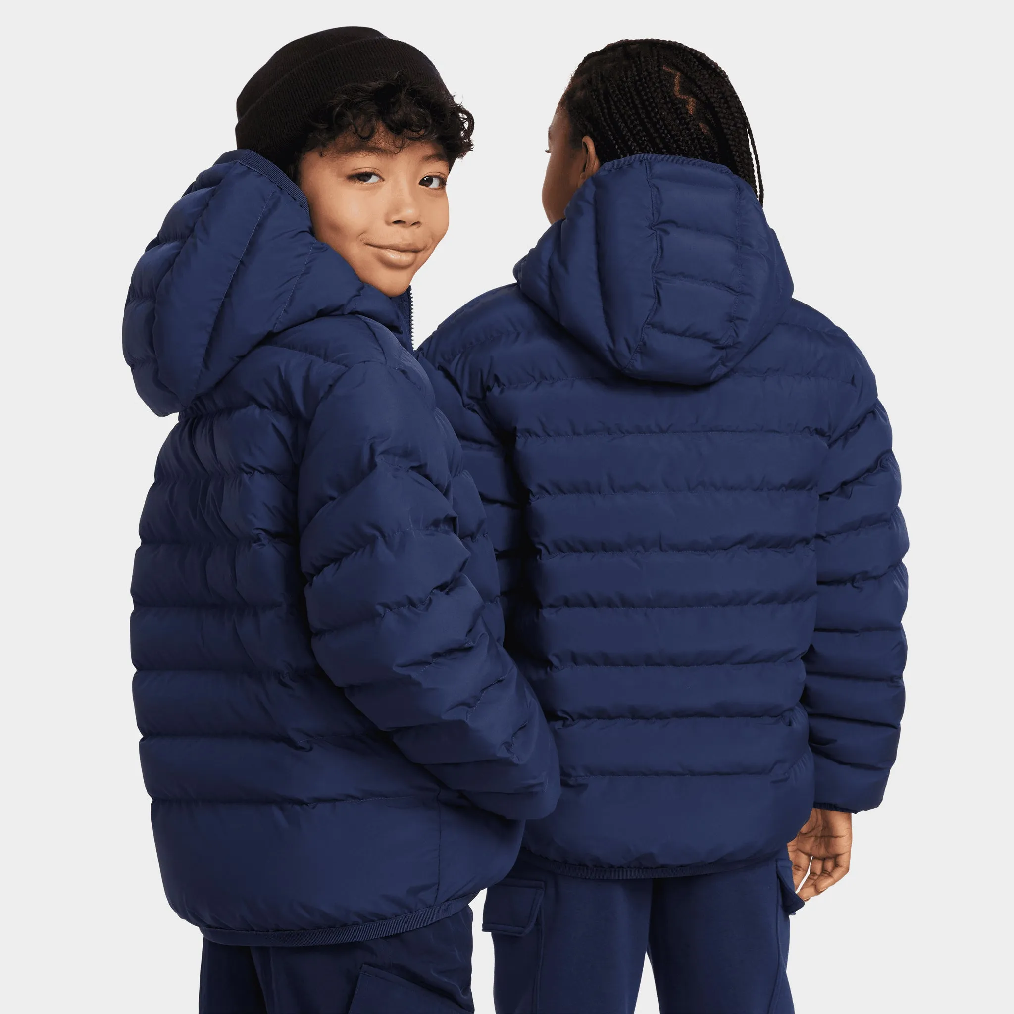 Nike Sportswear Juniors' Synthetic Fill Jacket / Midnight Navy