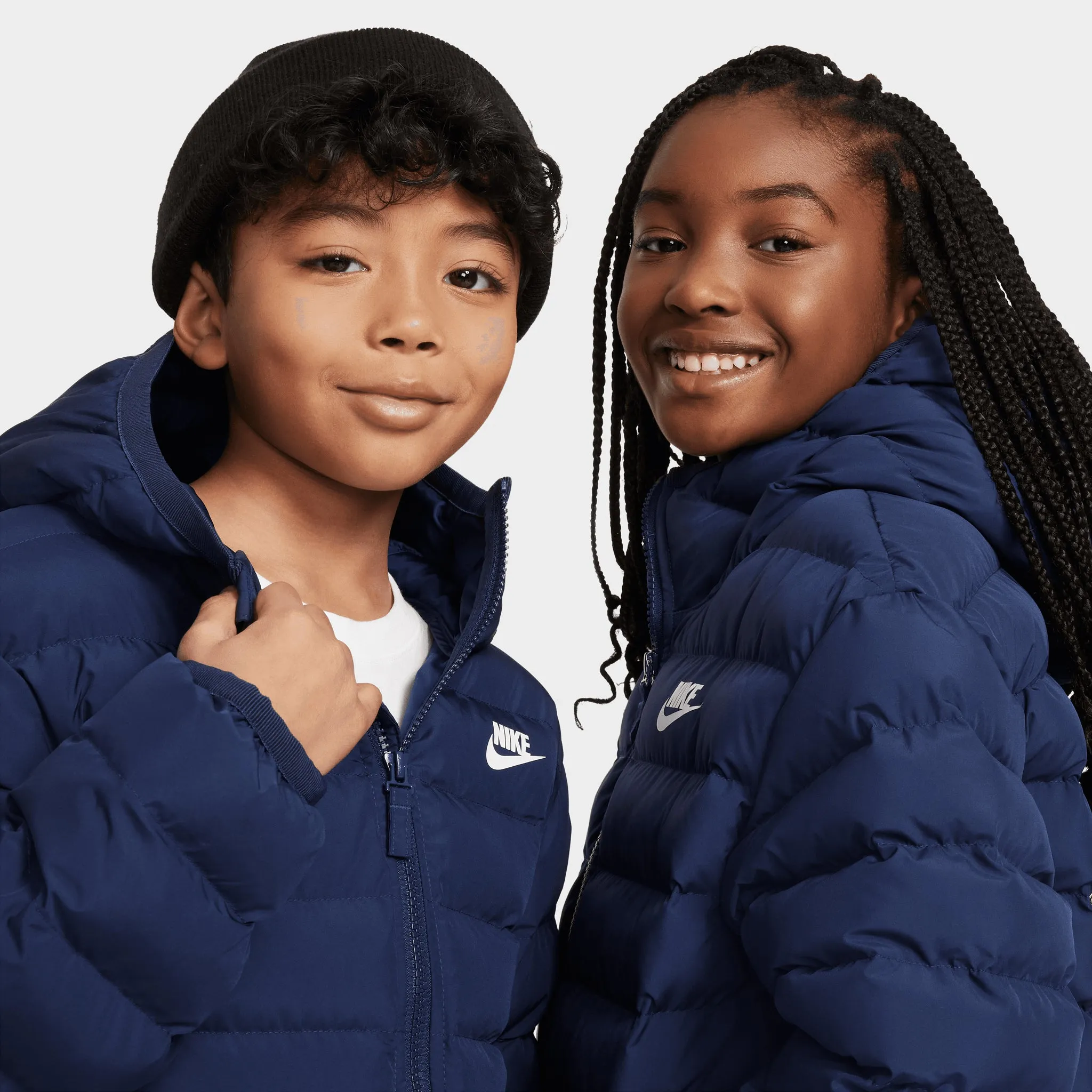 Nike Sportswear Juniors' Synthetic Fill Jacket / Midnight Navy