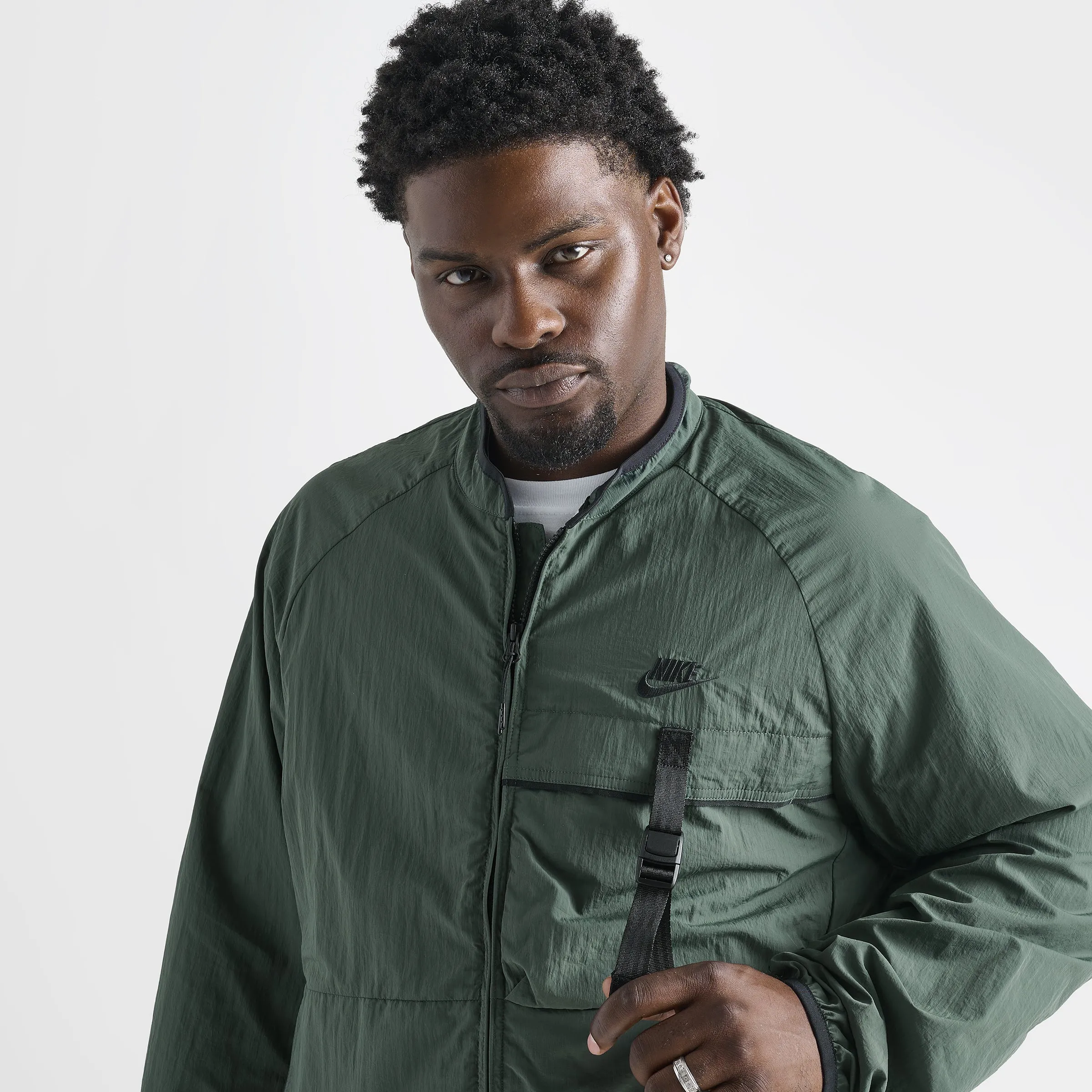 Nike Sportswear Tech Woven Jacket Vintage Green / Black