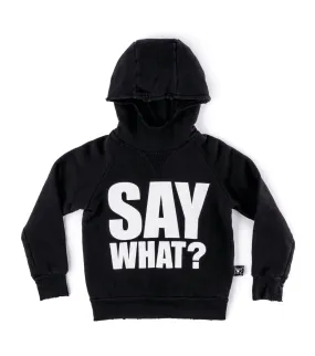 Nununu Say What Hoodie | Black