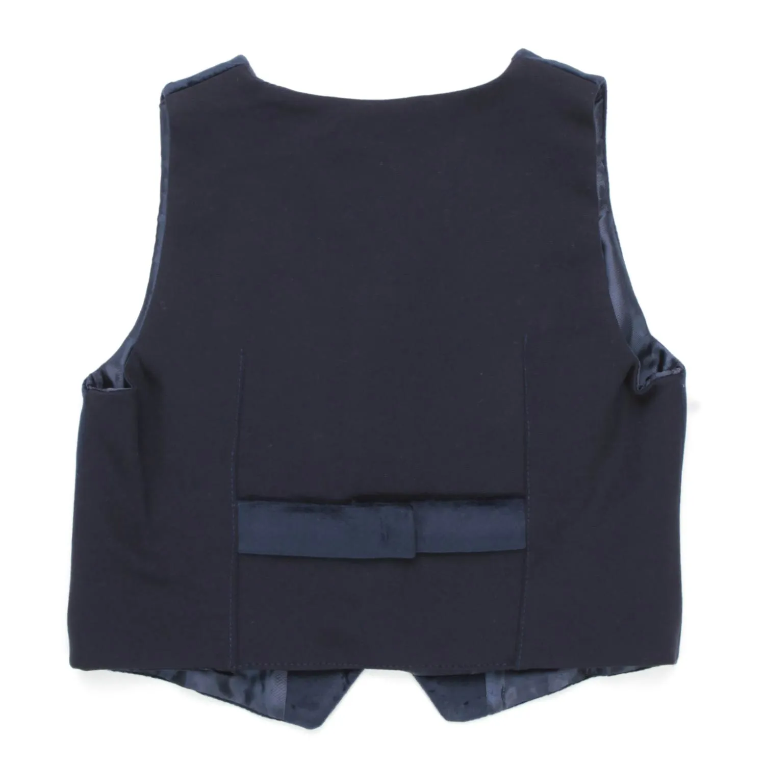 Officina51 Blue Vest For Baby Boys