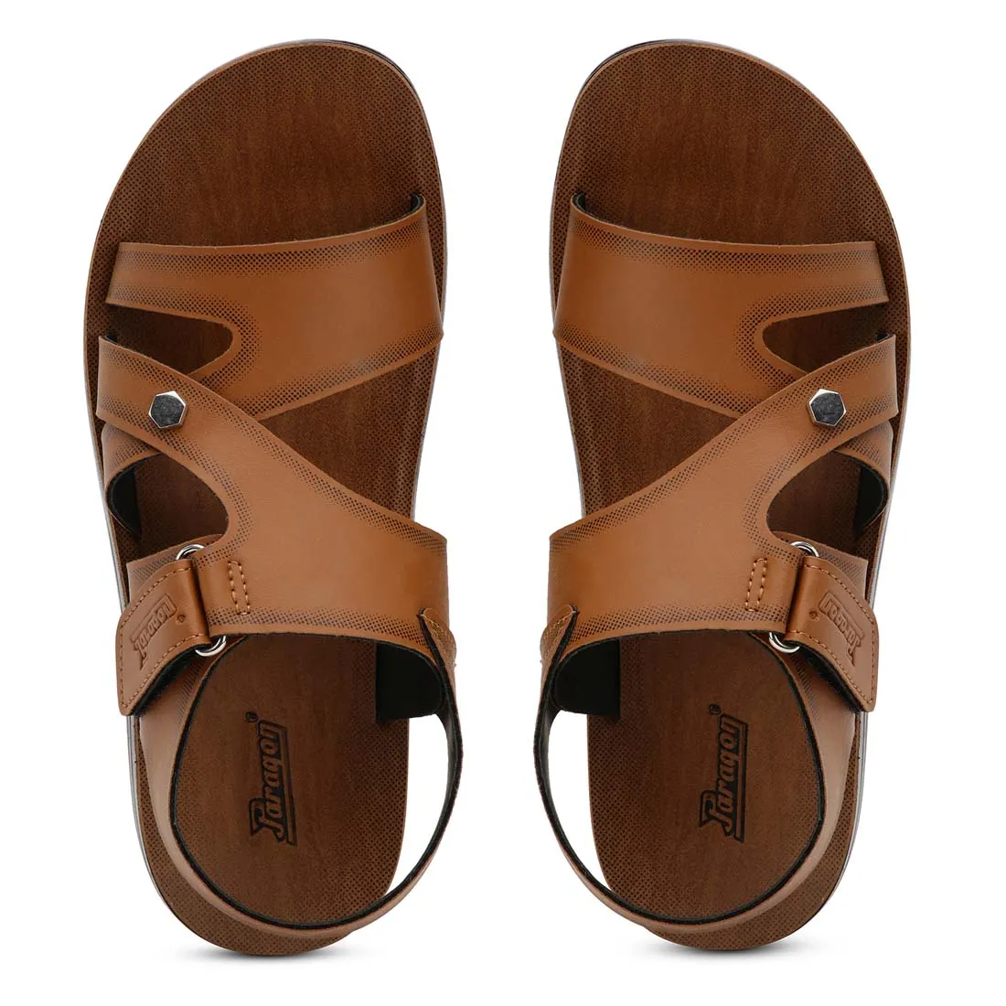 Paragon PU88020G Men Stylish Sandals | Comfortable Sandals for Daily Outdoor Use | Casual Formal Sandals with Cushioned Soles