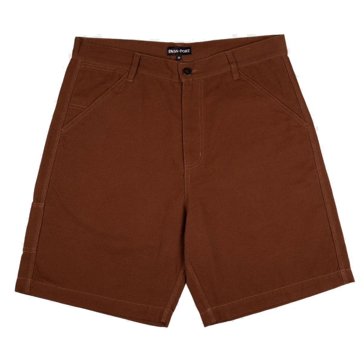 PASS~PORT SKATEBOARDS MOVERS SHORTS BROWN