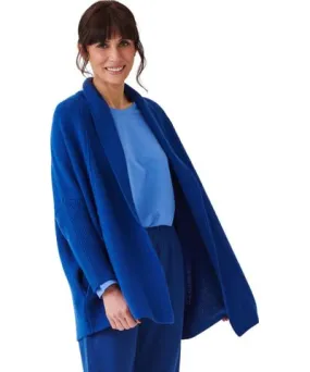 Perlavera Women's Blue Pisa Sapphire One Size Cardigan