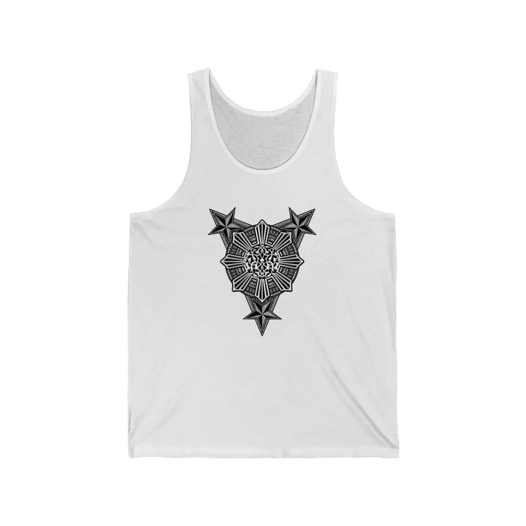 Philippines Sun Tribal Tank Top Unisex Jersey Tank