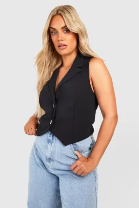 Plus Lapel Vest