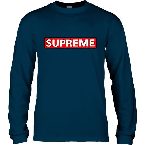 Powell Peralta Skateboards Longsleeve Shirt Supreme Navy