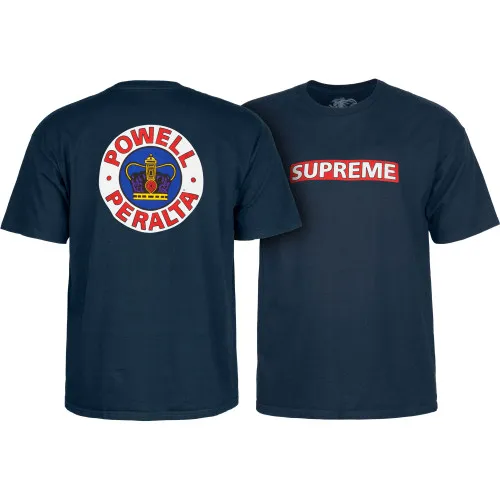 Powell Peralta Skateboards Shirt Supreme Navy