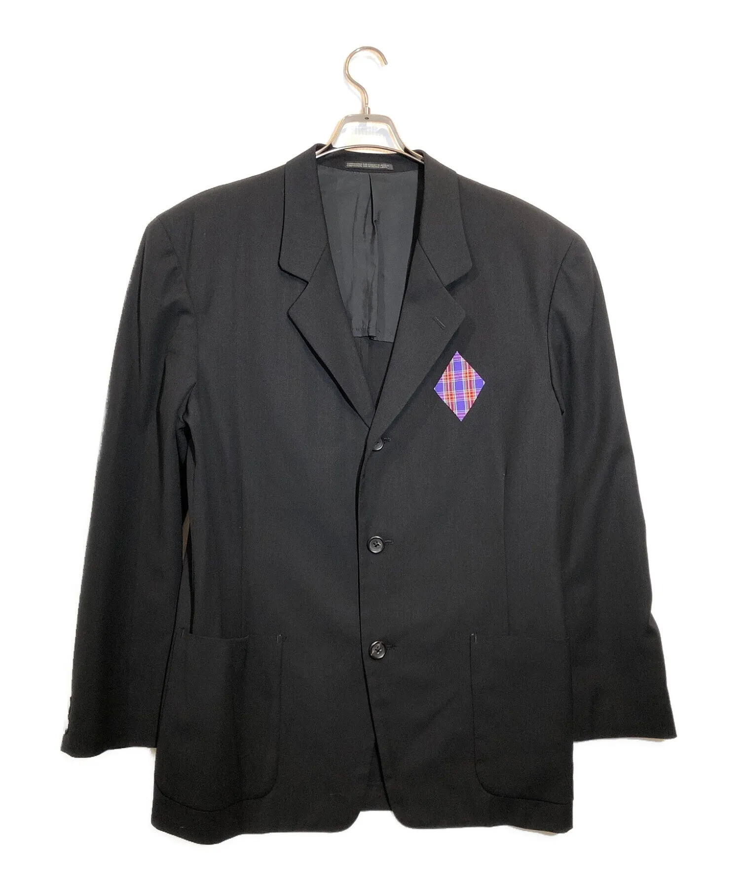 [Pre-owned] Yohji Yamamoto pour homme Chest Check 3B Jacket