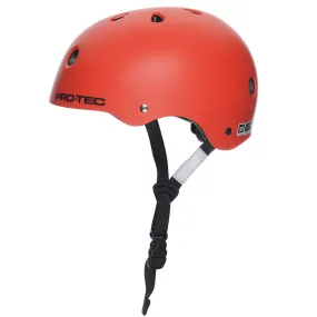 Pro-Tec Classic Street Skateboard Helmet - Blood Orange