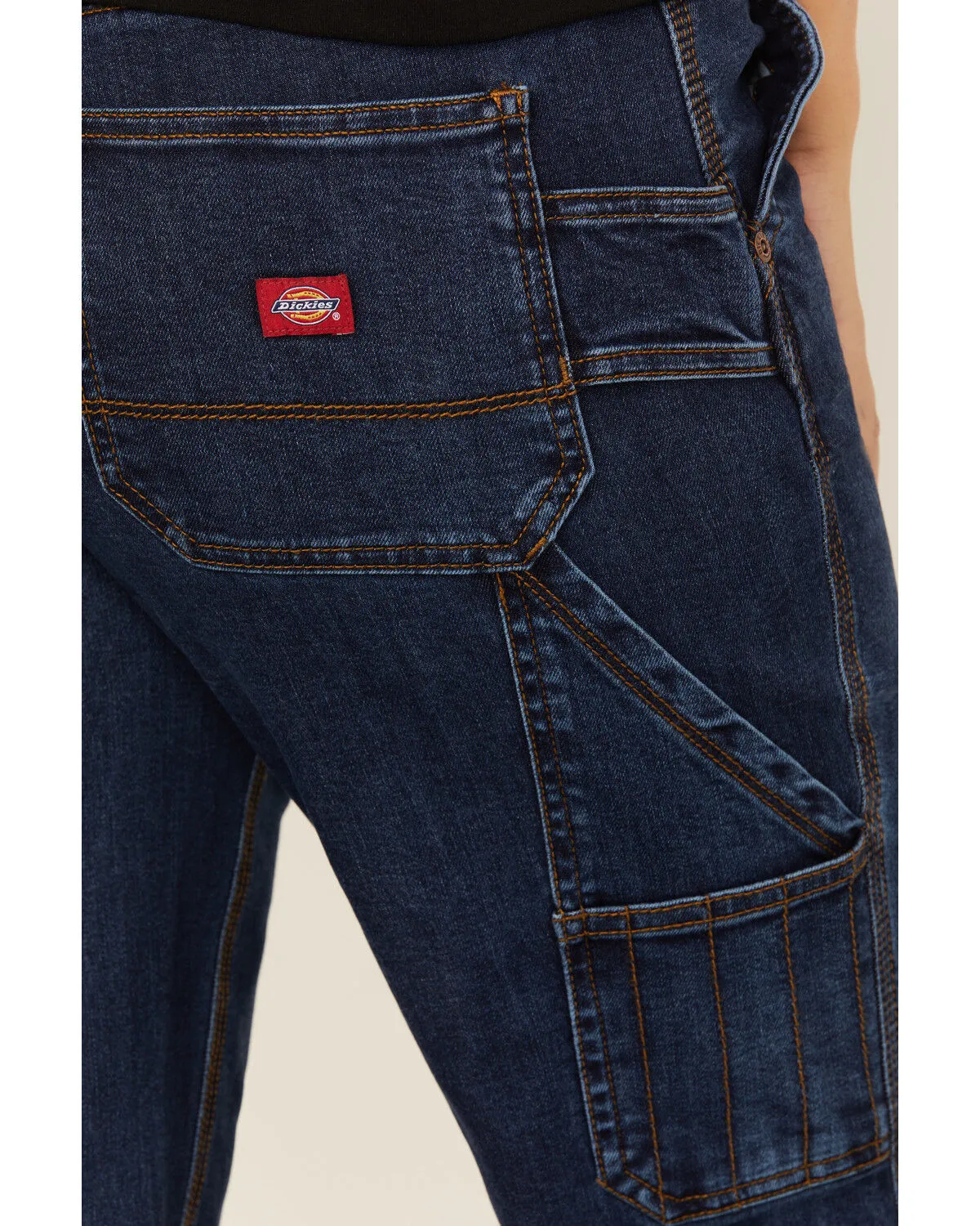 Product Name:  Dickies Women's Relaxed Fit Carpenter Straight Denim Jeans