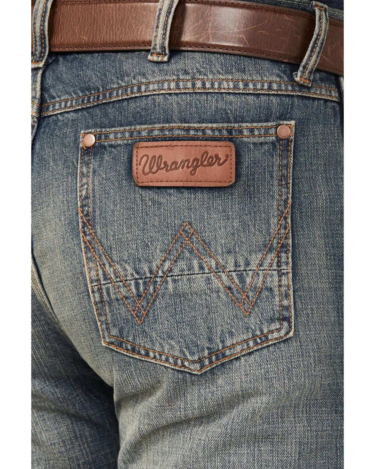 Product Name:  Wrangler Retro Men's Dark Knight Wash Slim Straight Jeans