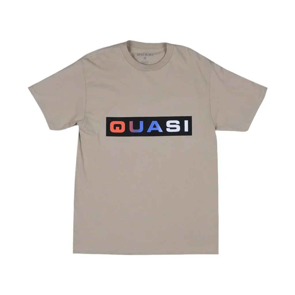 QUASI SKATEBOARDS LIQUID TEE SAND