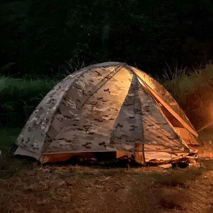 RANGER PRO Solo Camping Tent w/ Removable Rainfly