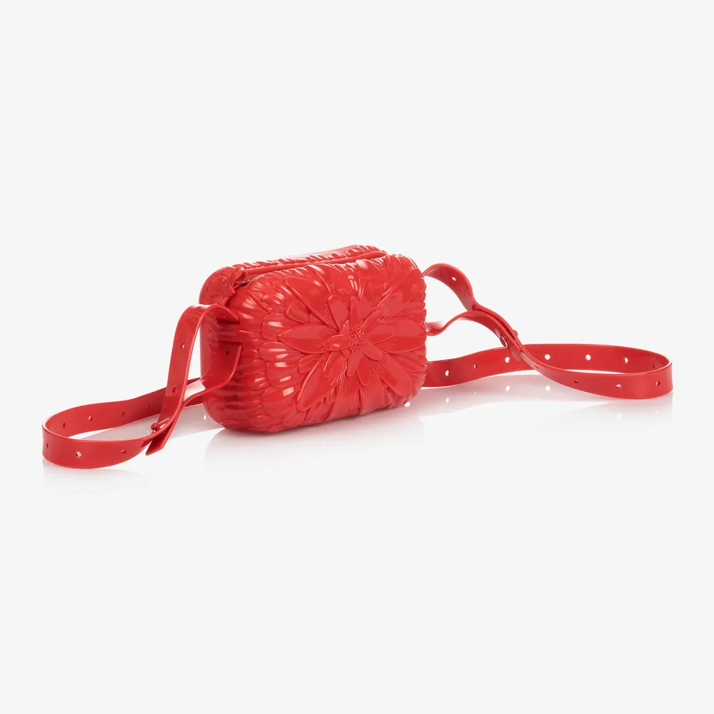 Red Flower Shoulder Bag (17cm)