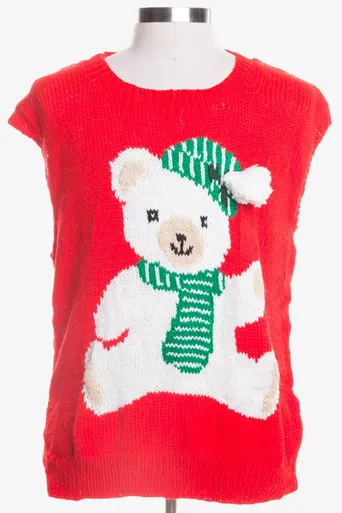 Red Ugly Christmas Vest 46181