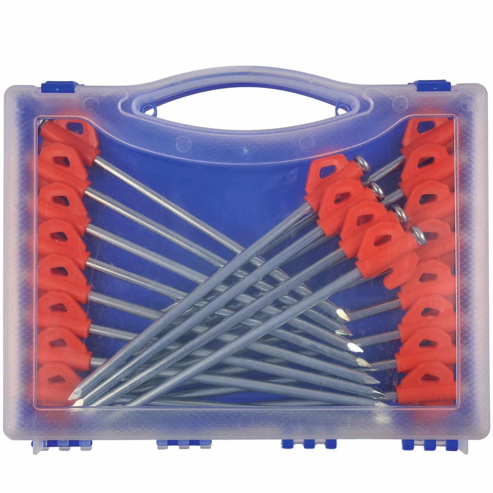 Regatta 20 Pack Extra Strong 8 Inch Rock Tent Pegs With Case