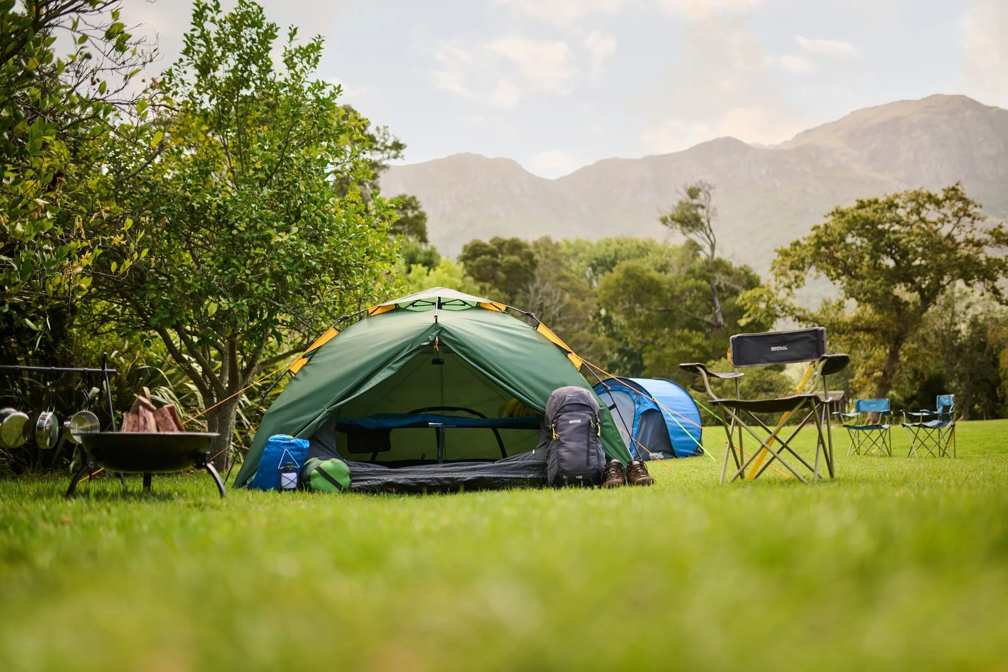 Regatta Instant 3-Man Waterproof Tent - Green