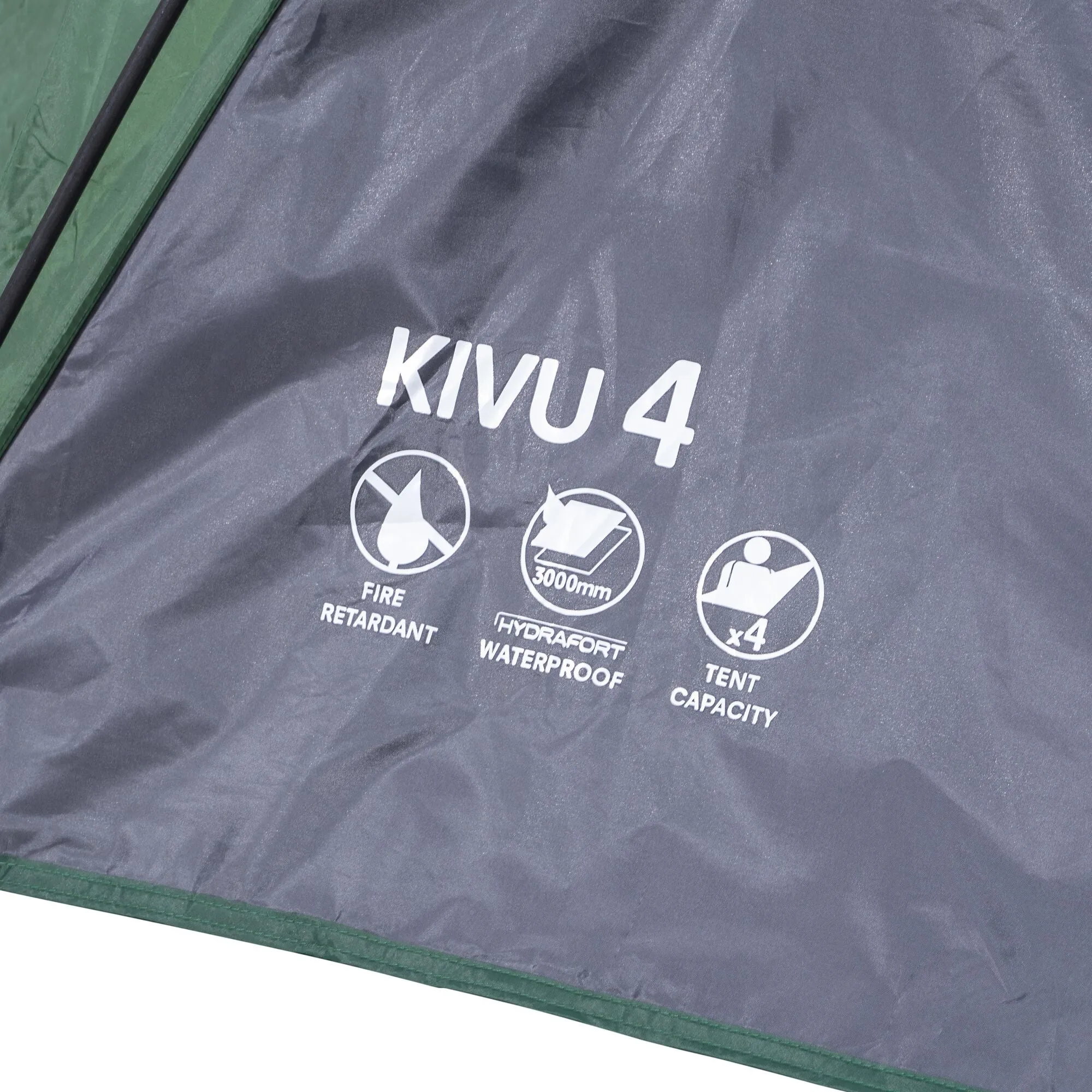 Regatta Kivu 4-Man Dome Tent - Greener Pastures - One Size