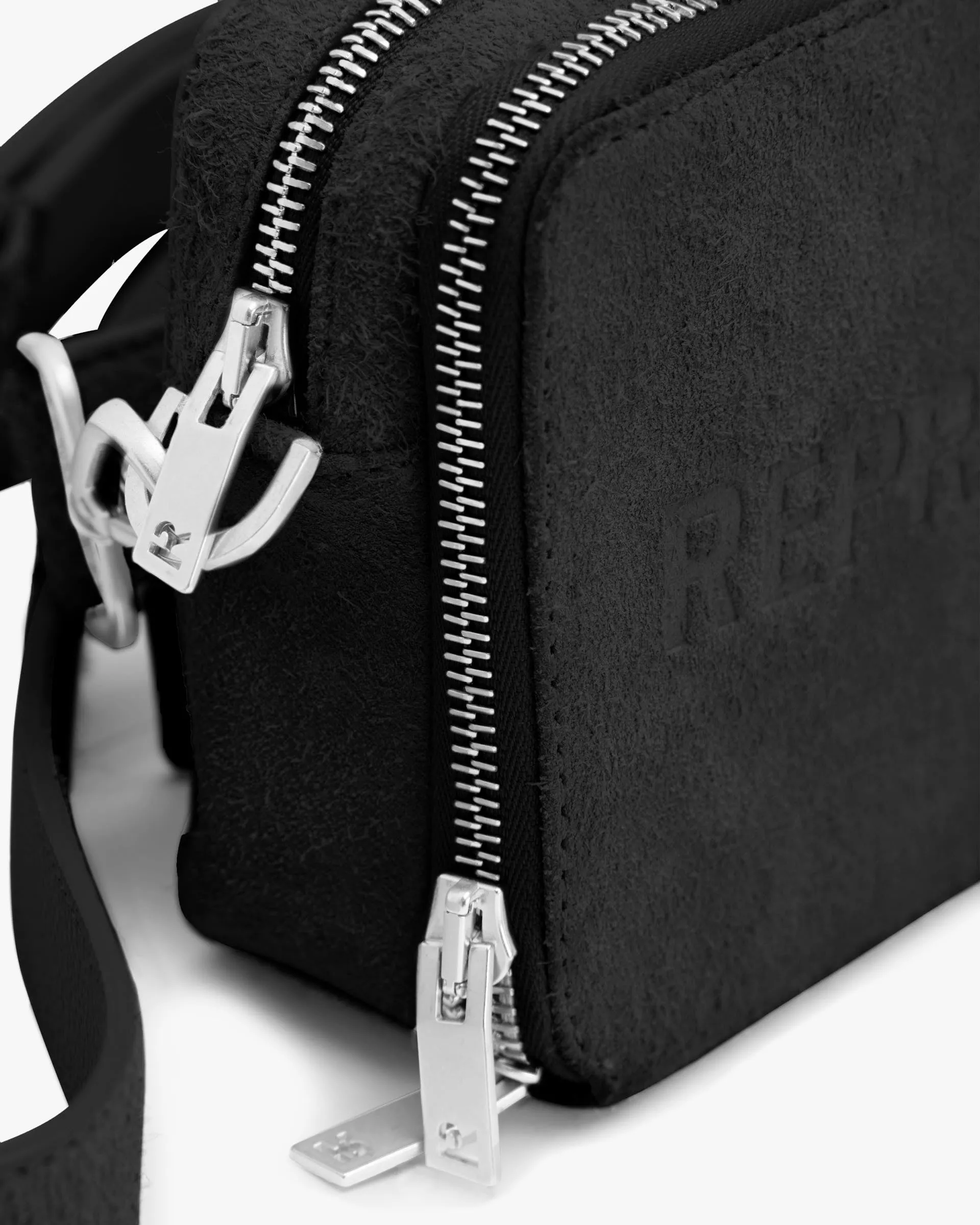 Represent Hairy Suede Camera Bag - Black