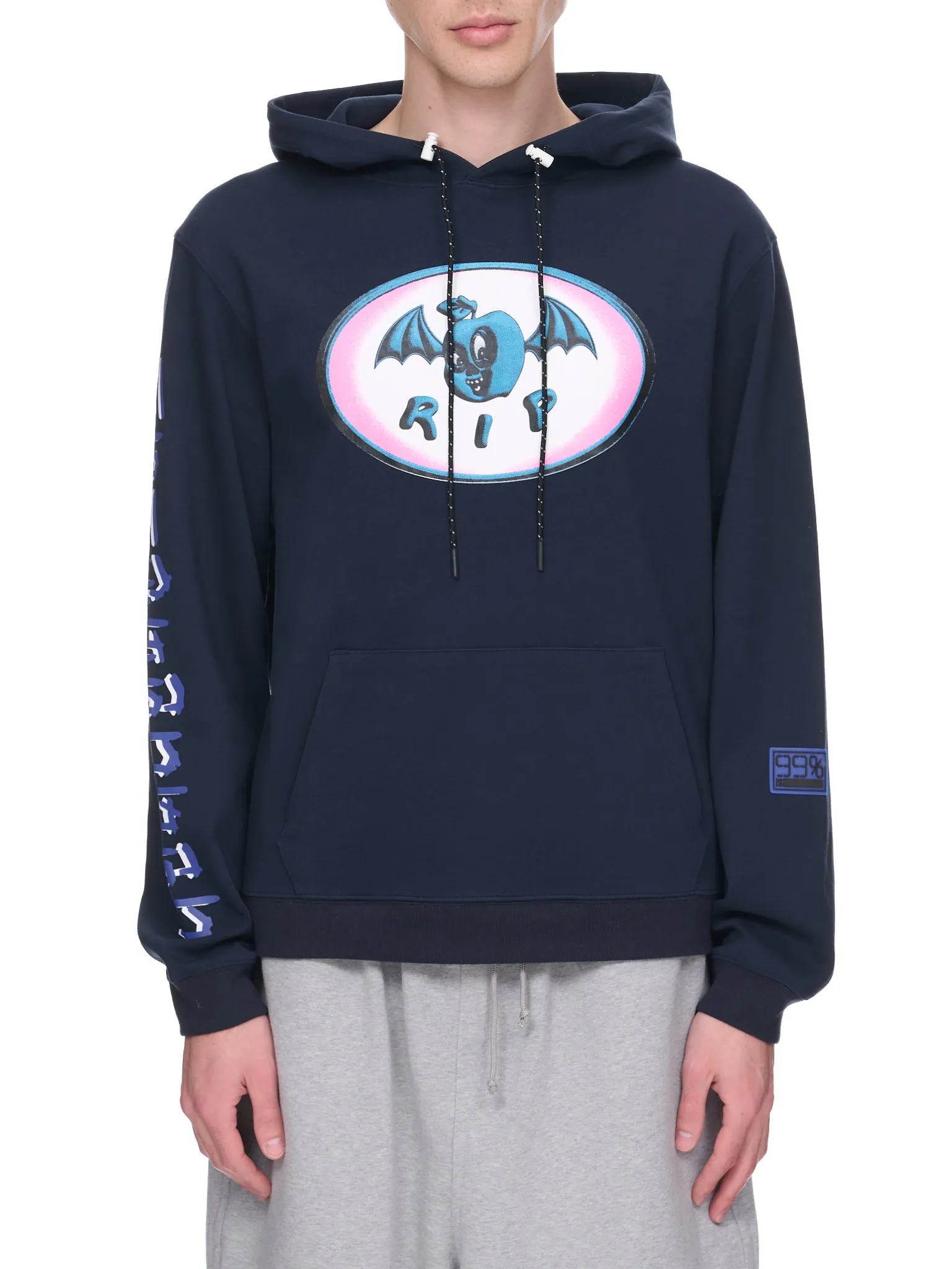 Rest In Punk Hoodie (NN17-HD04B-NAVY)