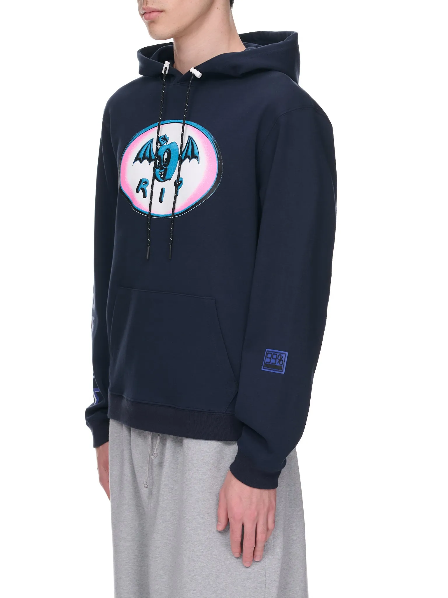 Rest In Punk Hoodie (NN17-HD04B-NAVY)