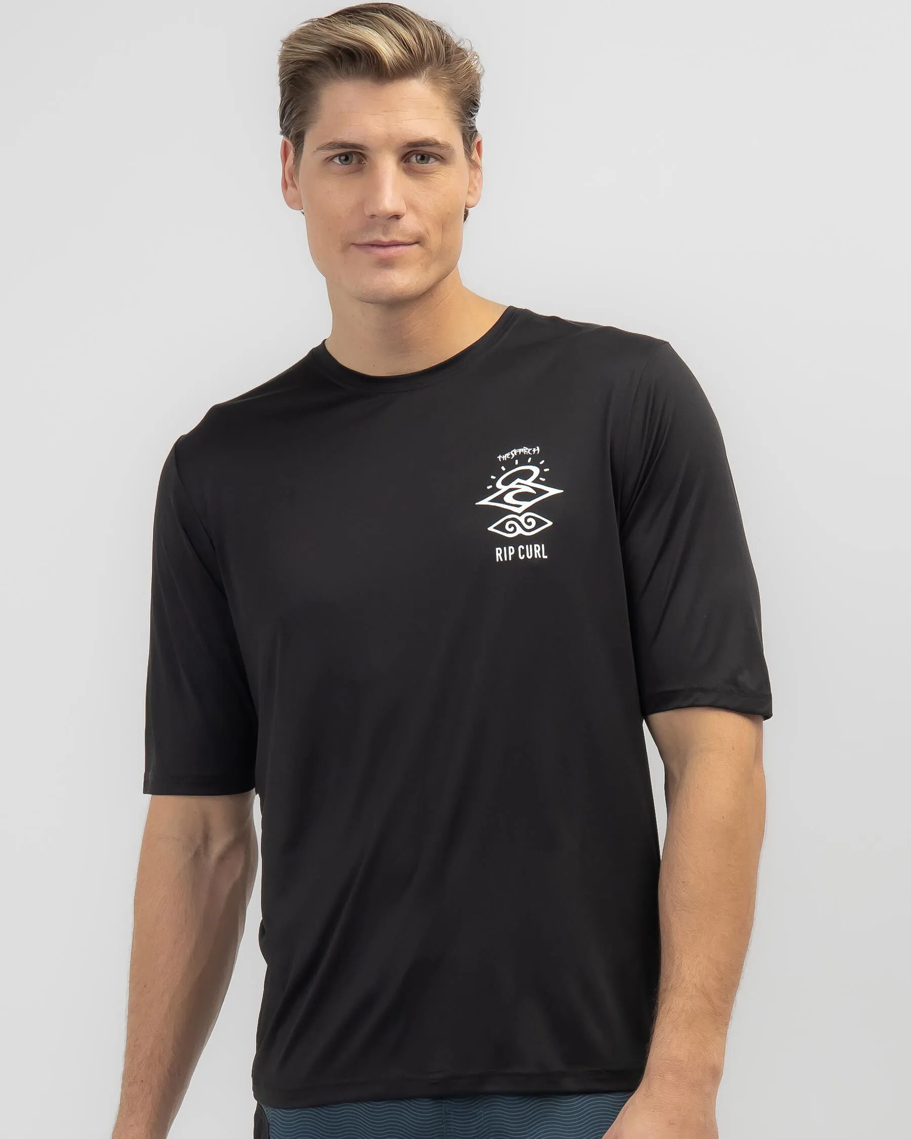 Rip Curl Icons Surflite UPF Short Sleeve Rash Vest