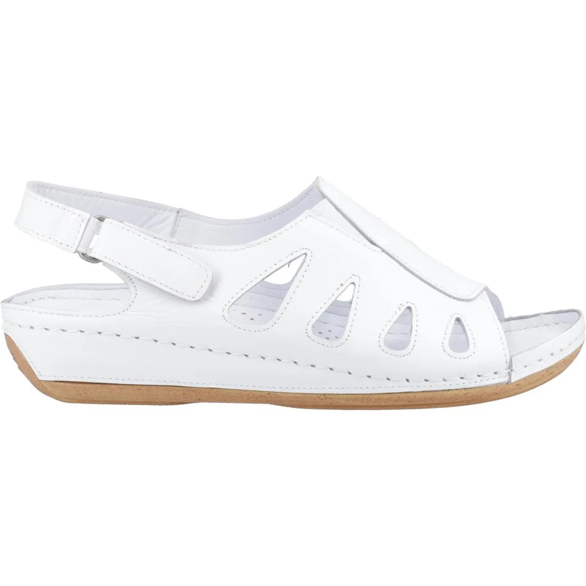 Riva Paxos Sandals White