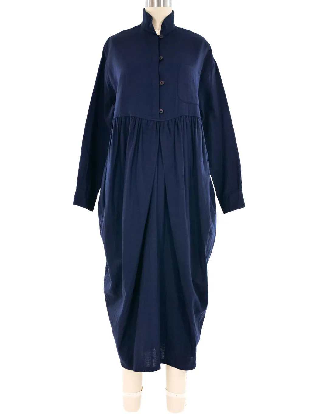 Romeo Gigli Navy Tent Dress