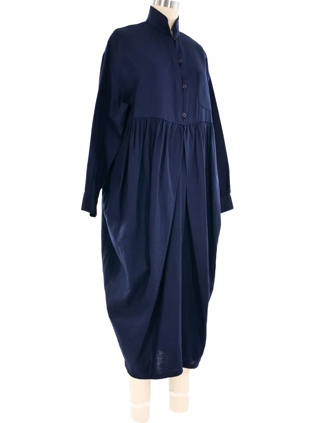 Romeo Gigli Navy Tent Dress